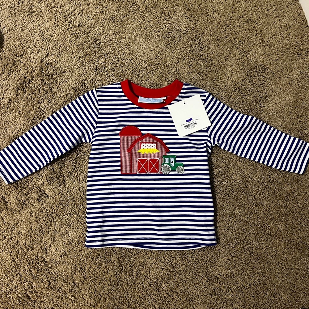 18M Trotter farm tee